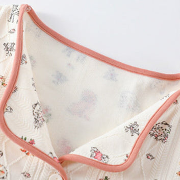 Puppies Print Pajamas Set 100% Organic Cotton