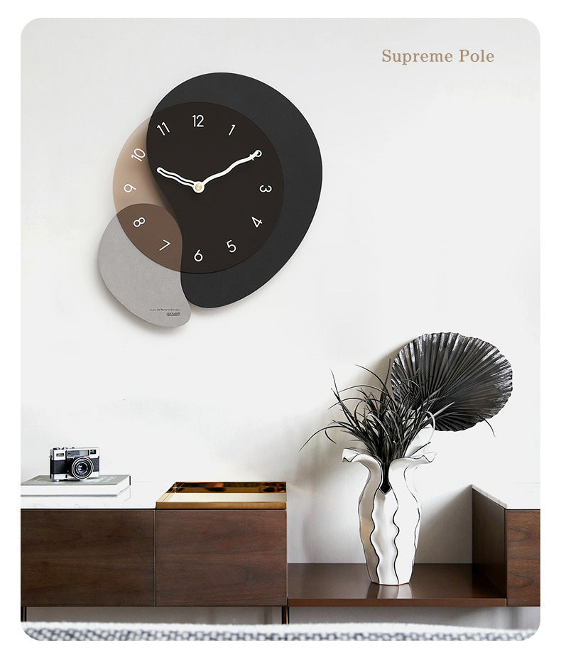 Nordic Decorative Silent Wall Clock 37cm
