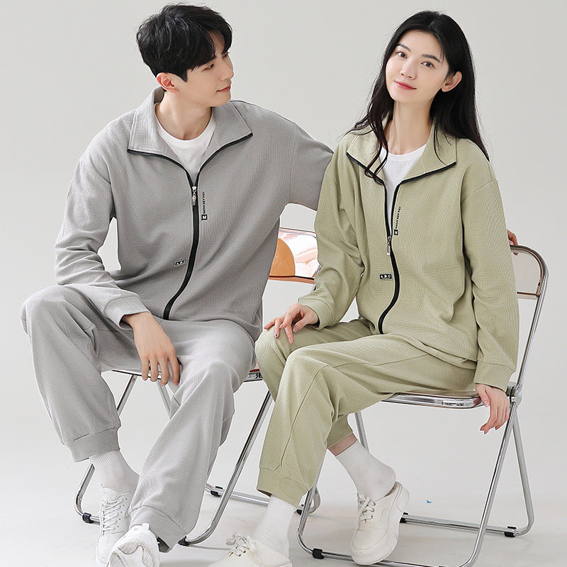 Matching Jumper Pajamas Set for Couples 100% Cotton