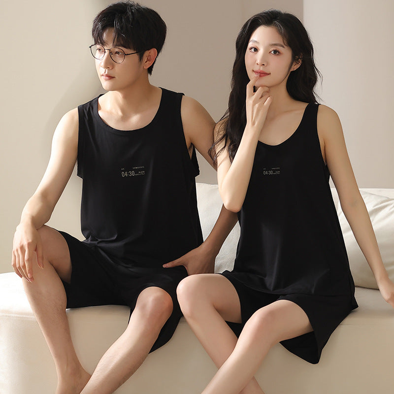 Gullei™ 4-Piece Sleeveless Pajamas Set Modal
