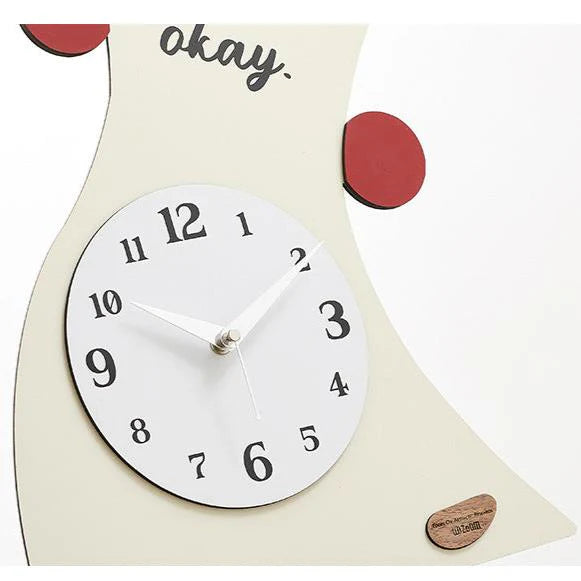 Creative Style Wall Décor Silent Clock – Unique & Modern Design
