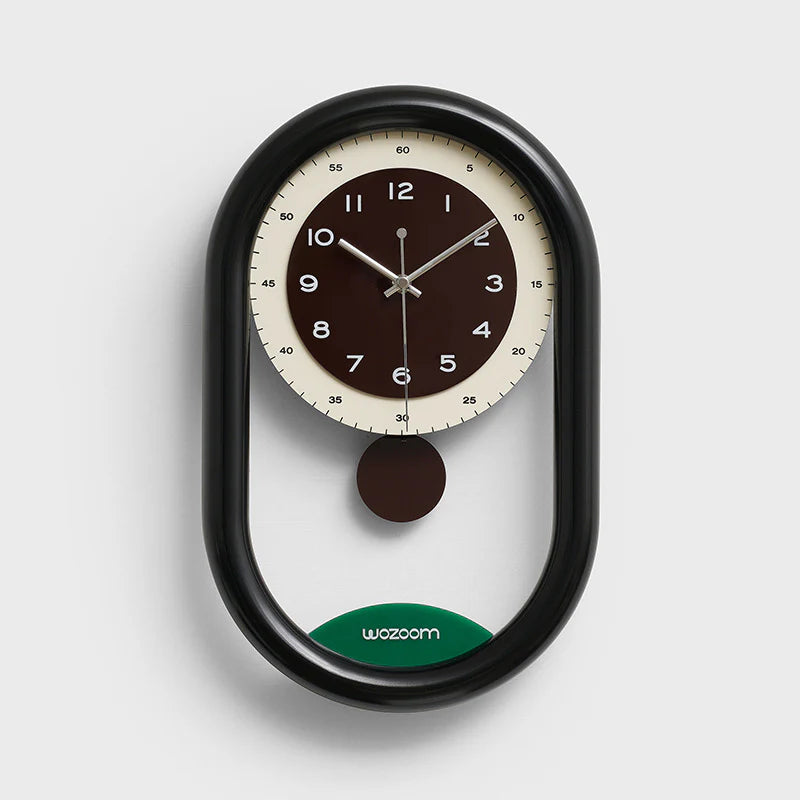 Gullei™ Creative Artistic Pendulum Silent Wall Clock
