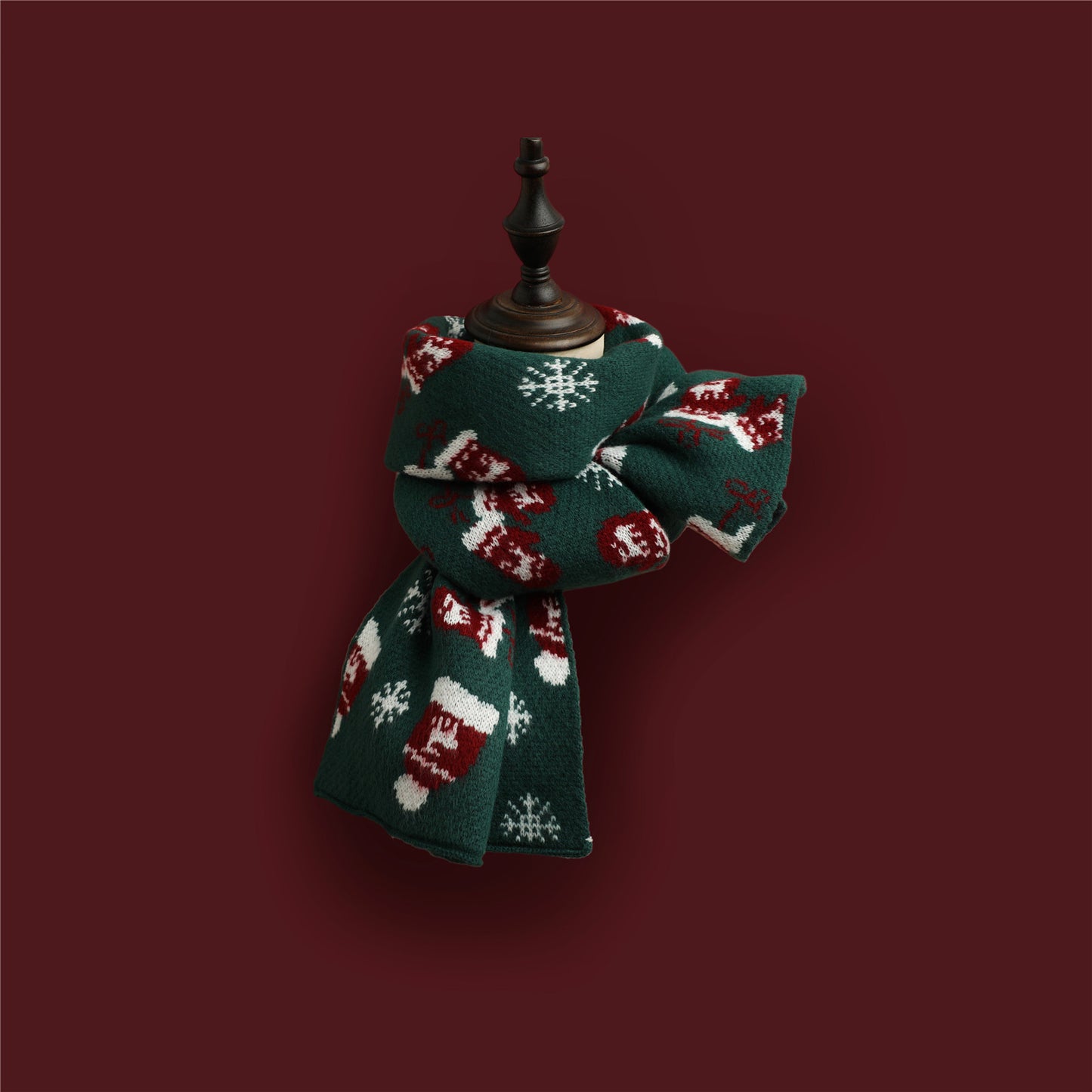 Christmas Themed Womens Scarf