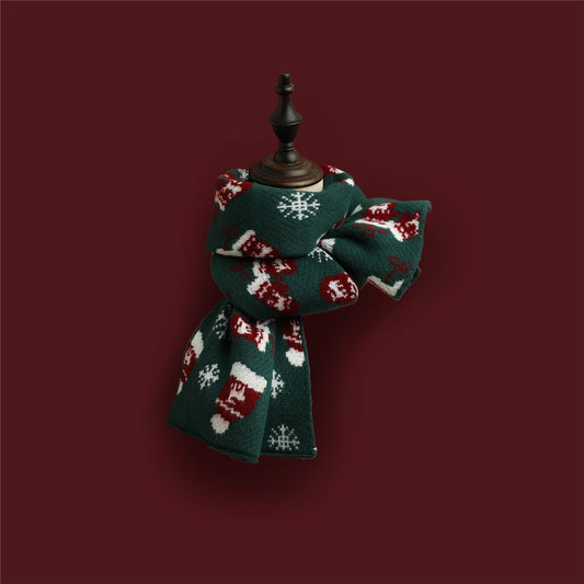 Christmas Themed Womens Scarf