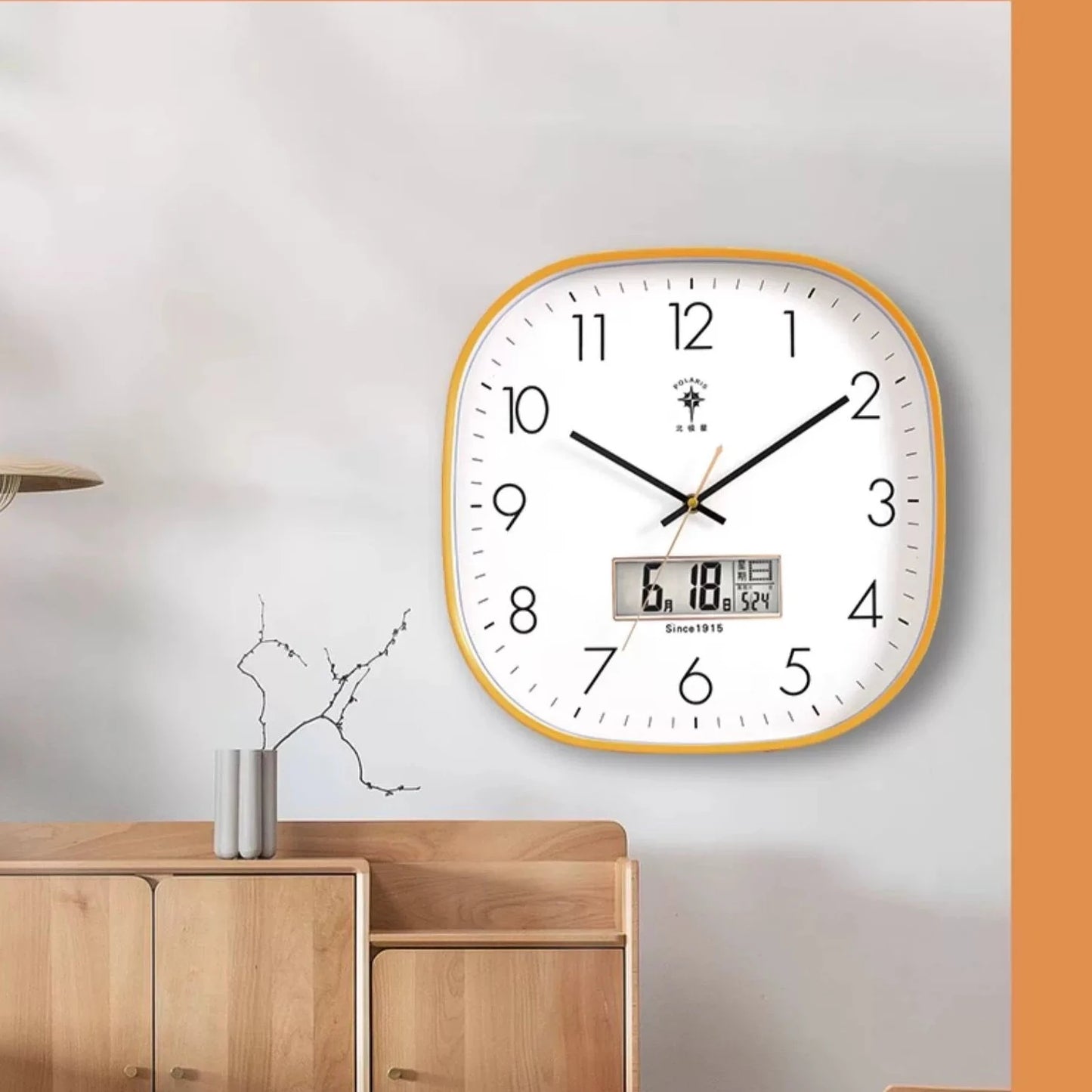 Modern Minimalist Analog Silent Wall Clock
