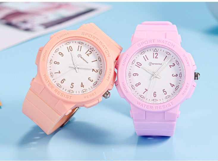 Matching Water Resistant Luminous Watch Set