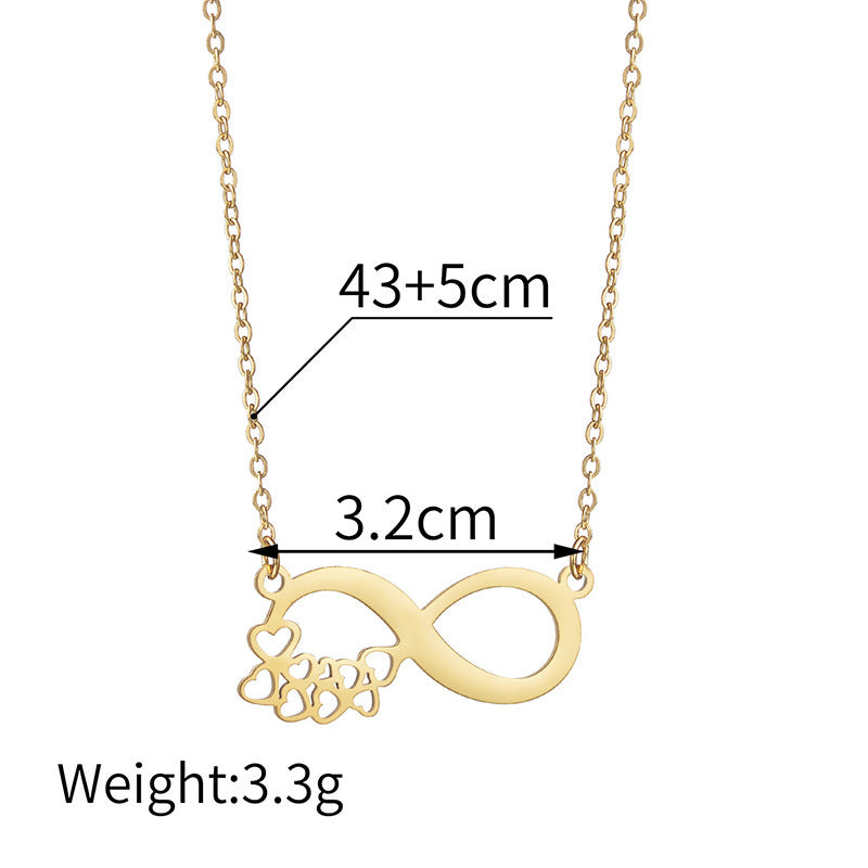 Infinity Personal Name Necklace
