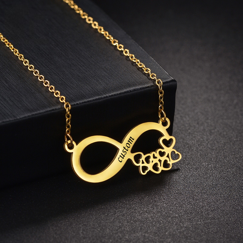 Infinity Personal Name Necklace
