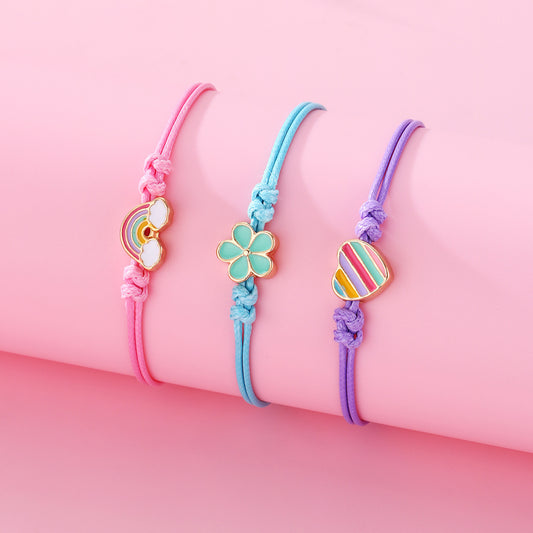Cute Matching Friendship Bracelets Set of 3