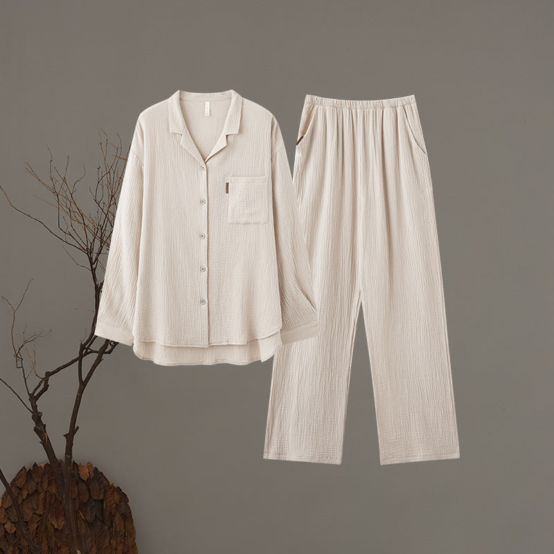 Modern Couples Pajamas Set - Double Layered A-Grade Cotton
