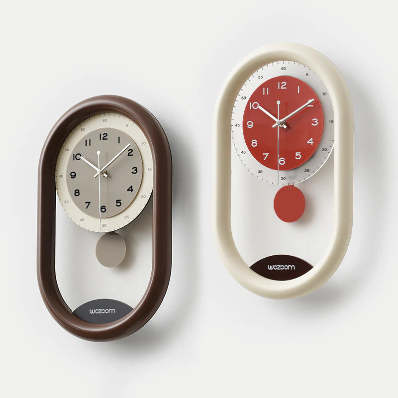 Gullei™ Creative Artistic Pendulum Silent Wall Clock