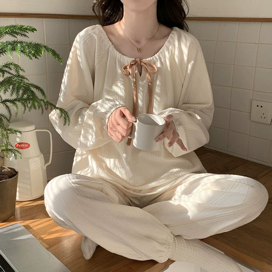 Gullei™ Pullover Padded Bra Pajamas Pure Cotton