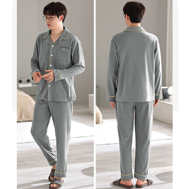 Matching Soft Pajamas Set for Couples