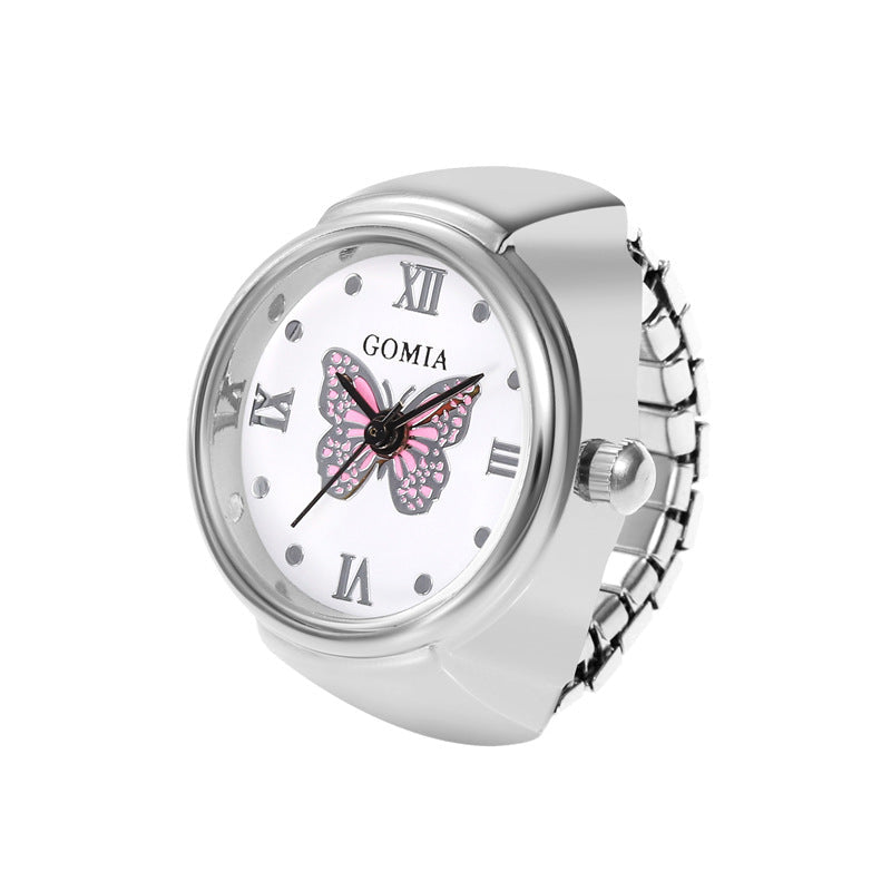 Gullei™ Butterfly Dial Fully Functional Watch Ring - Adjustable Size