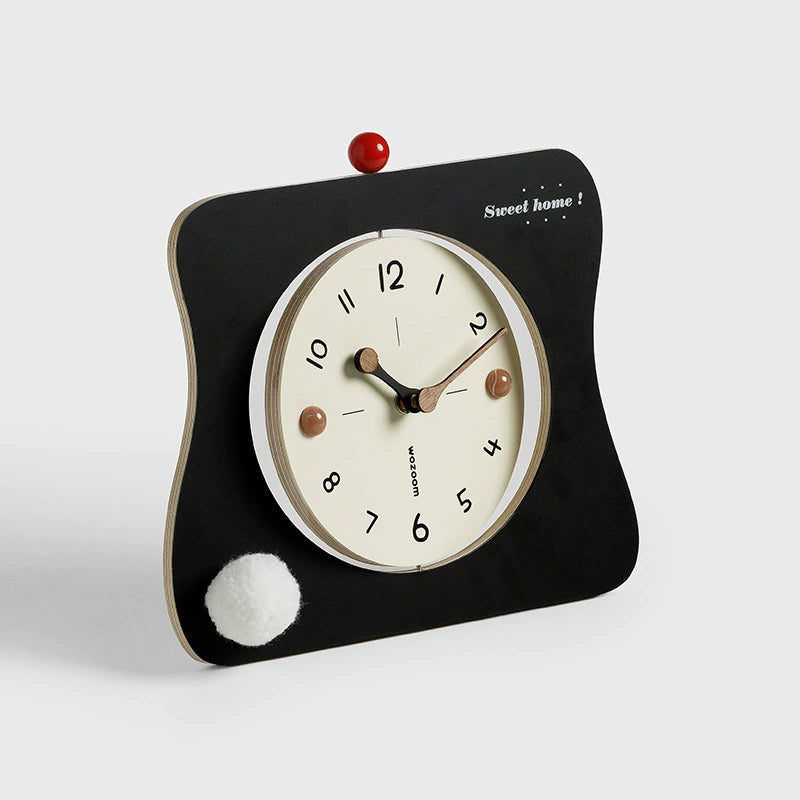 Sweet Home Silent Table Clock