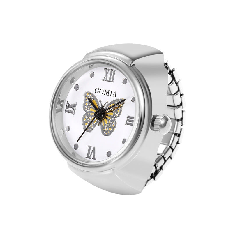 Gullei™ Butterfly Dial Fully Functional Watch Ring - Adjustable Size
