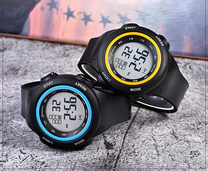 Matching Digital 30 Atm Watch Set for Teens