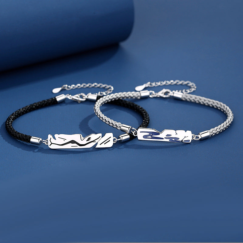 Mountain Ocean Temperature Sensitive Bracelets for Couples
