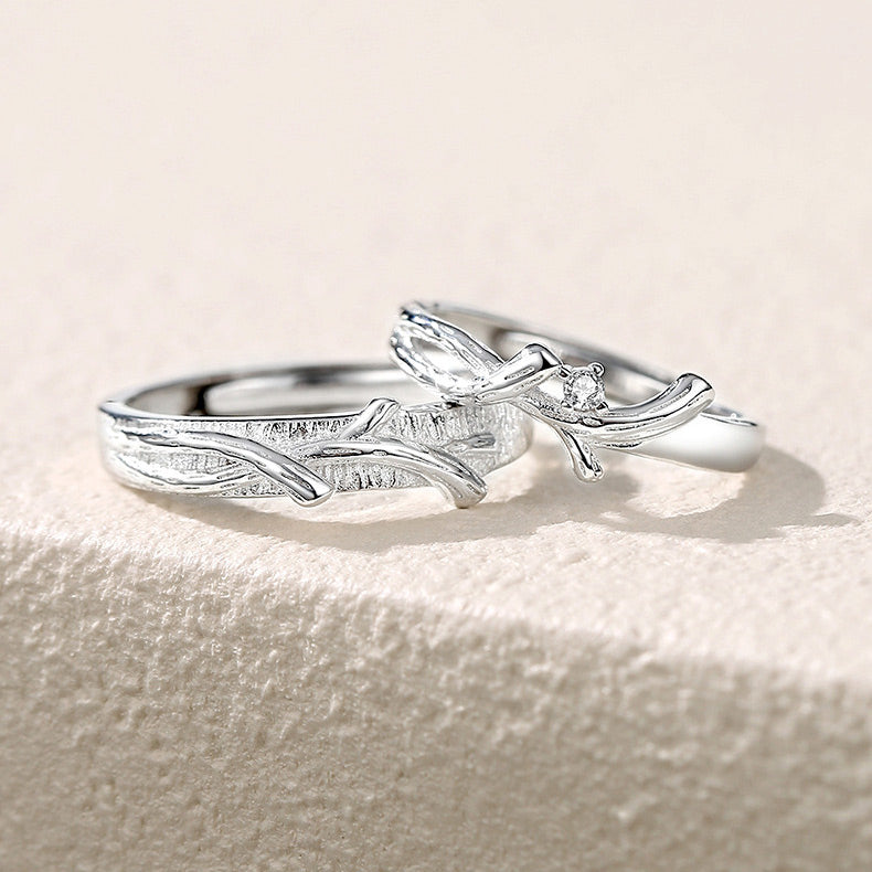 Custom Matching Wedding Bands for Two