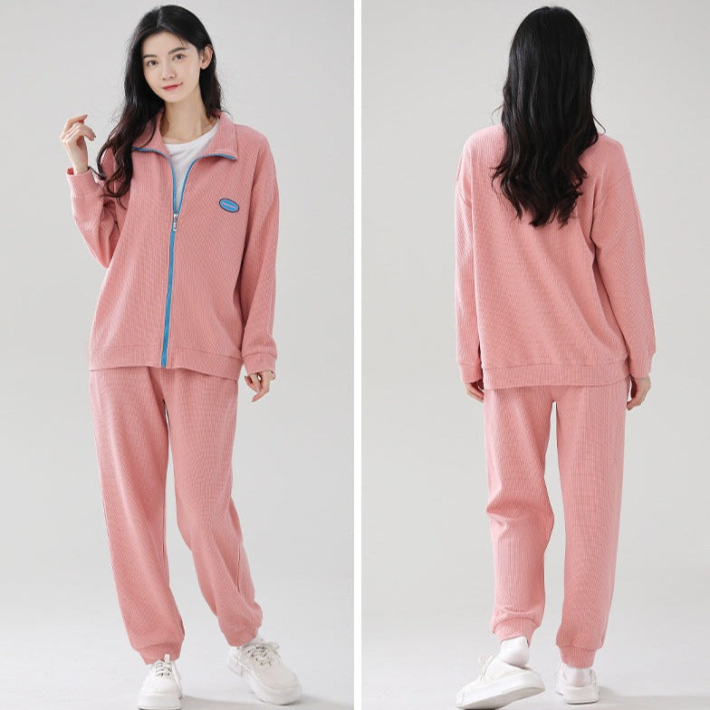 Matching Sportswear Pajamas Set for Couples 100% Cotton