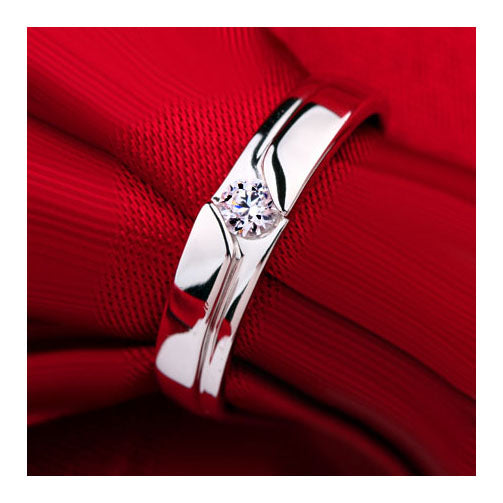 Marriage Ring for Men with Custom Names 4mm