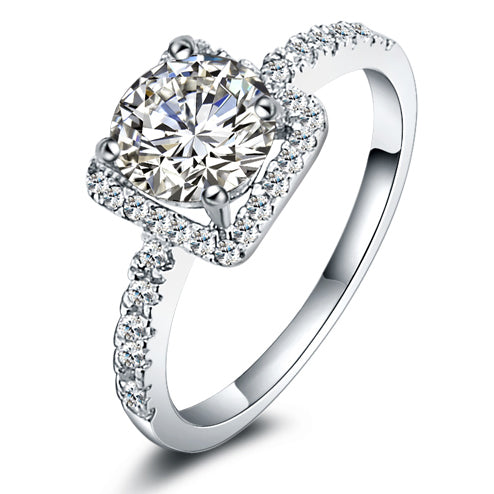 Gullei™ Engraved 1.75 Carat Lab Grown Diamond Wedding Bands Set