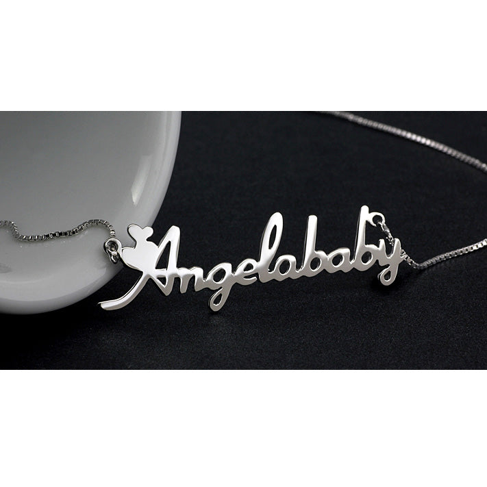 Hearts Customized Name Necklace for Her