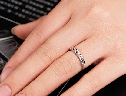 1.8 Carat Lab Diamond Ring for Her - Solid Sterling Silver