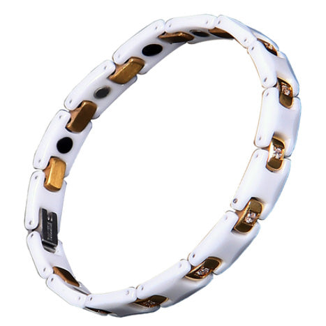 Personalized Identity Magnetic Bracelet for Women with Engraving