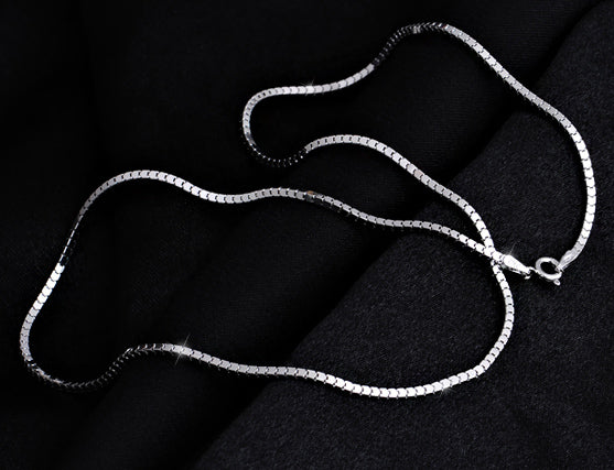 Sterling Silver Mens Chain Christmas Gift for Boyfriend