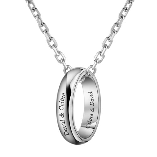 Personalized Name Necklace for Men Anniversary Gift
