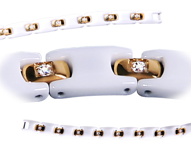 Personalized Identity Magnetic Bracelet for Women with Engraving