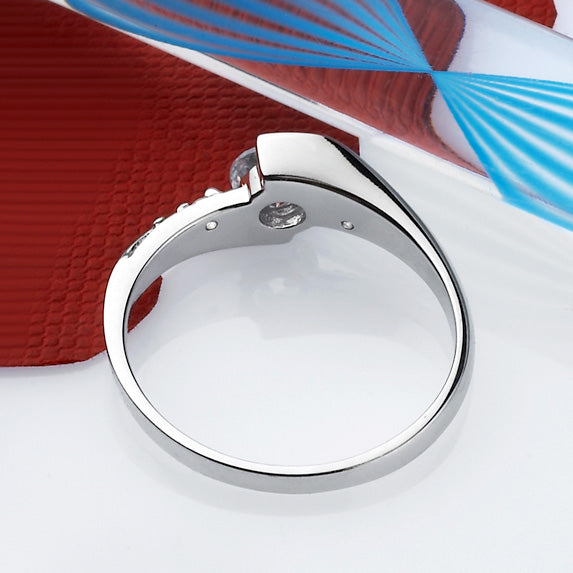 1.3 Carat Diamond Personalized Wedding Bands Set for two