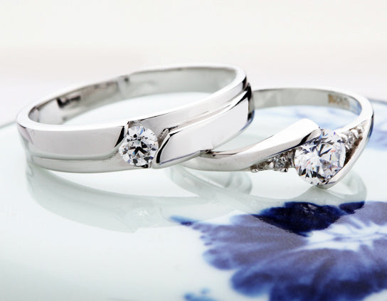 Custom Wedding Bands for Men and Women Sterling Silver