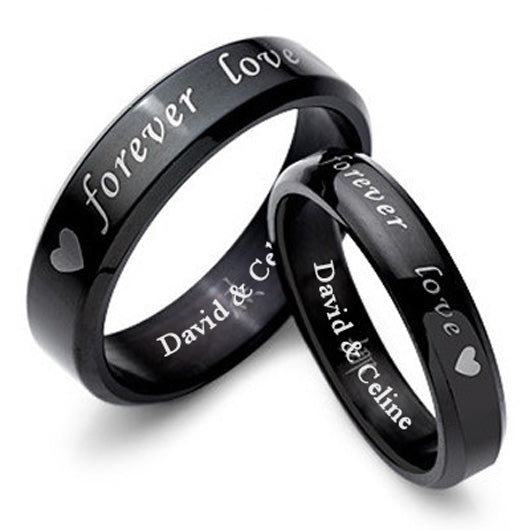 Forever Love Marriage Rings for Men and Women