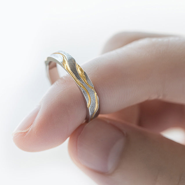 Promise Rings Christmas Gifts for Couples (Adjustable Size)