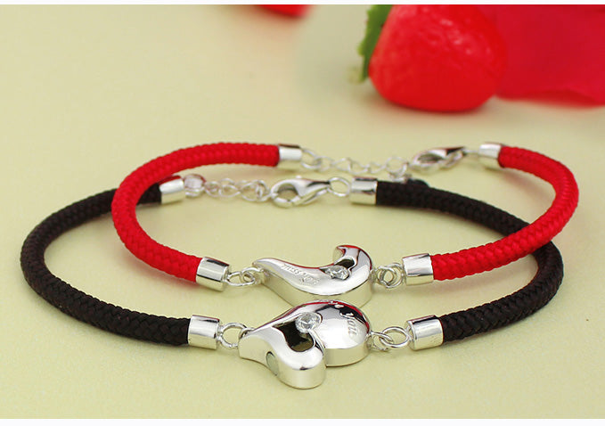 Magnetic Hearts Friendship Bracelets for Guys and Girls