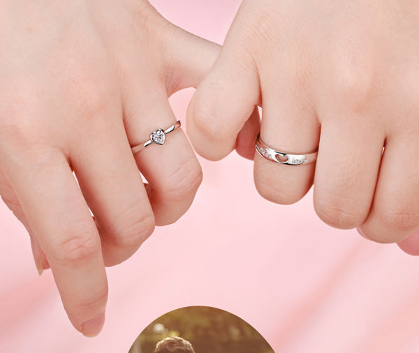 Endless Love Matching Wedding Bands for Couples