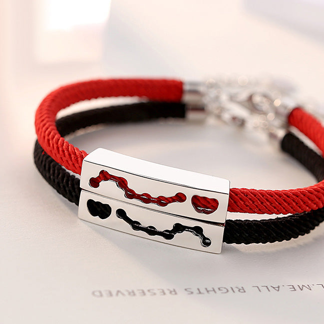 Matching Romantic Friendship Bracelets North Star Set