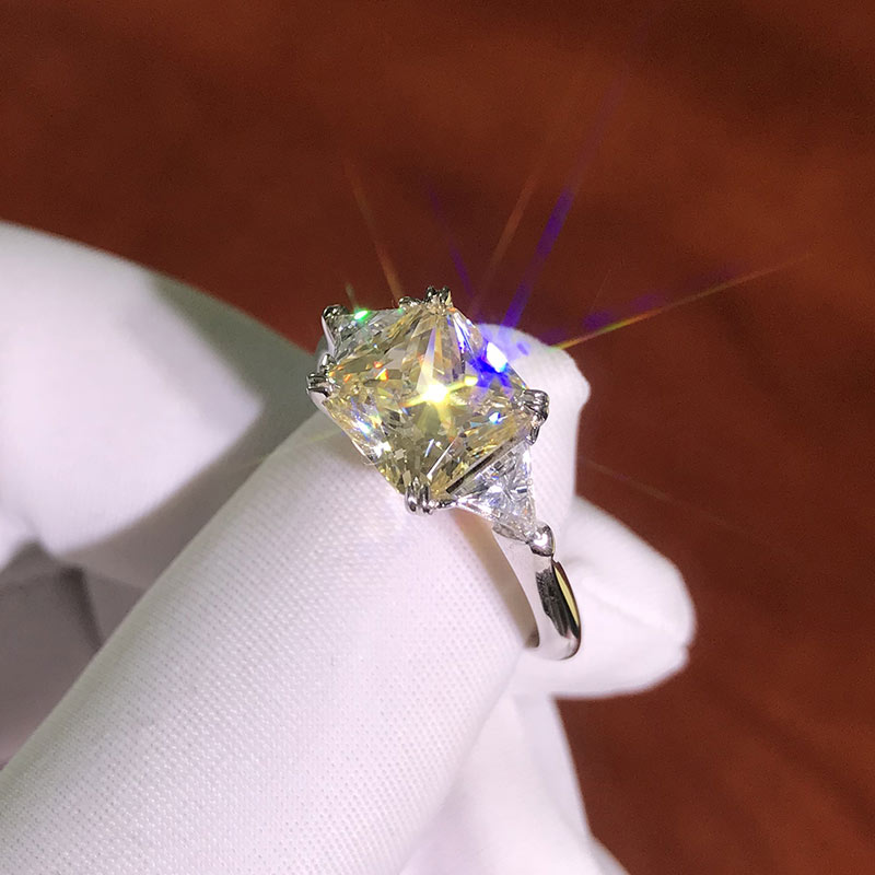 1 Carat Sona Diamond Anniversary Ring for Her
