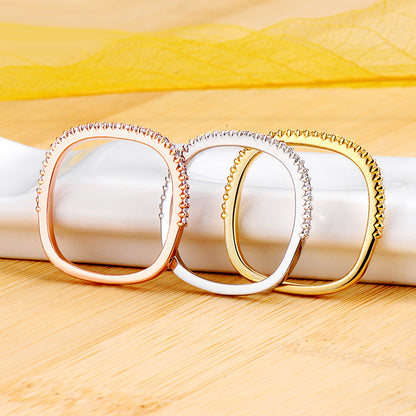 0.6 Carat Lab Diamond Marriage Ring for Women Set of 3