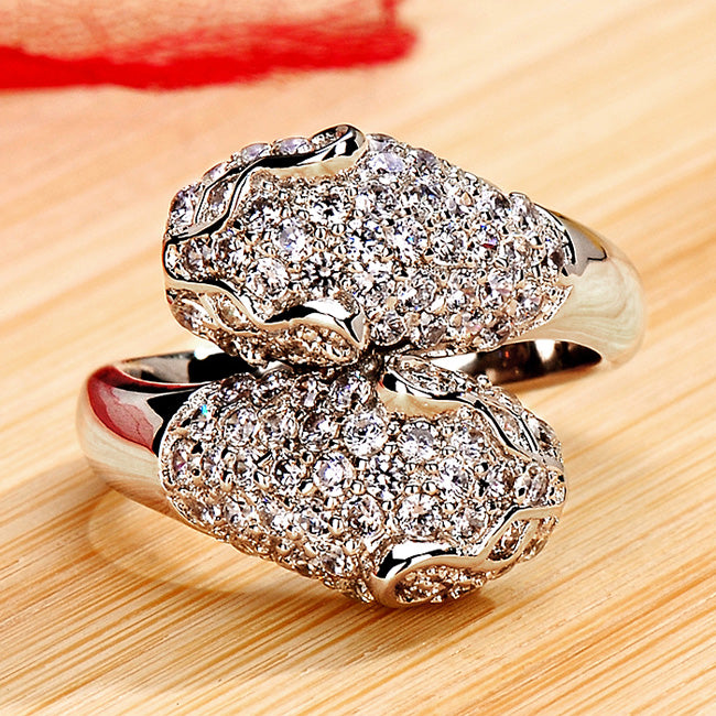 1ct Lab Diamond Panther Ring for Her