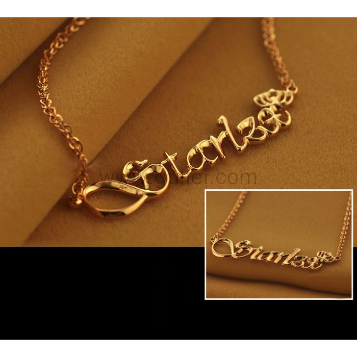 Crown Custom Name Necklace Birthday Gift for Her