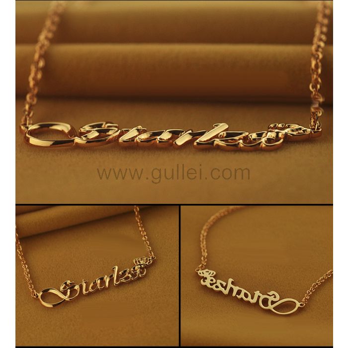 Crown Custom Name Necklace Birthday Gift for Her