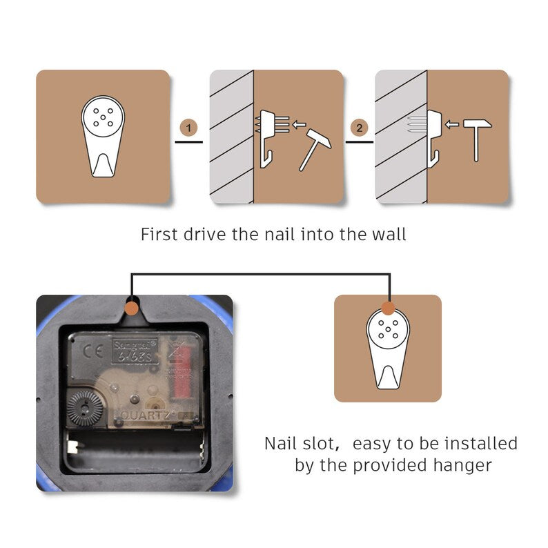 Wall Decoration Clock Gift for Boxer