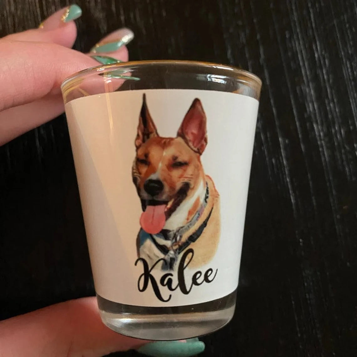 Gullei™ Personalized Pet Photo Shot Glass