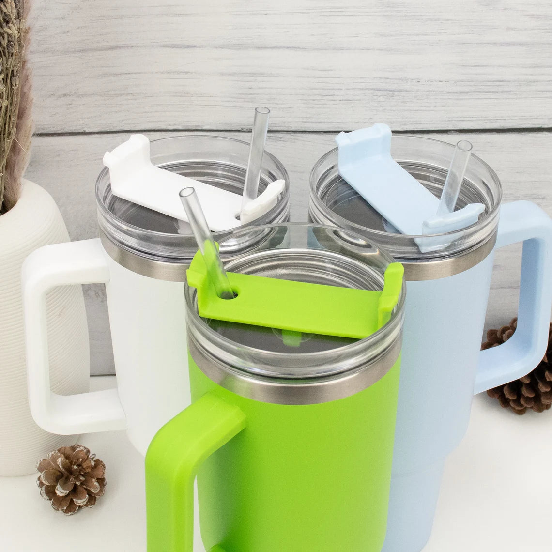 Gullei™ Custom Photo Tumbler Set for Couples