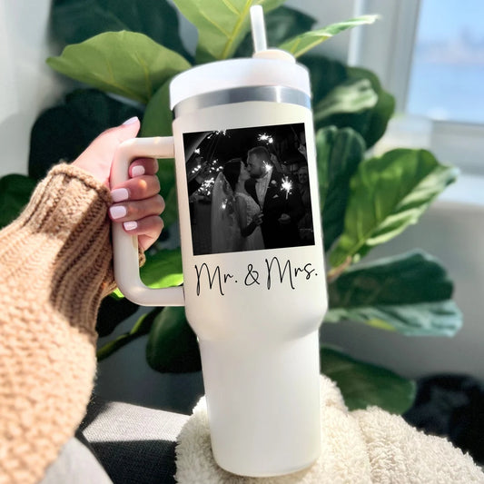 Gullei™ Custom Couple Photo Tumbler