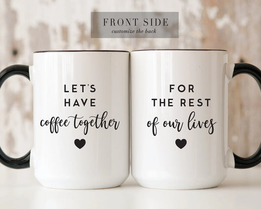 Customized Coffee Mugs Set for Couples