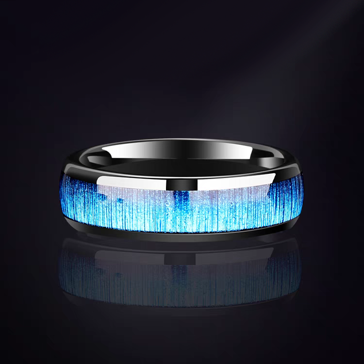 Engraved Unique Mens Marriage NFC Ring